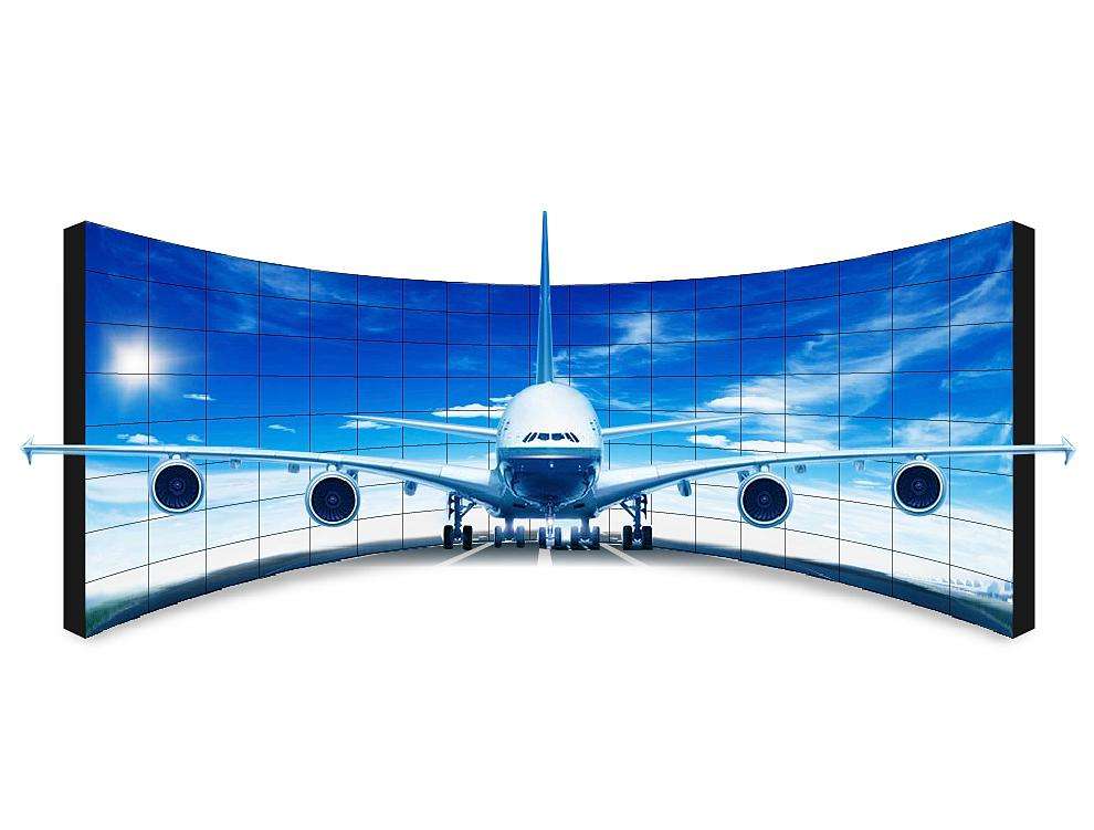 三星3.5mm超窄边55寸液晶拼接屏