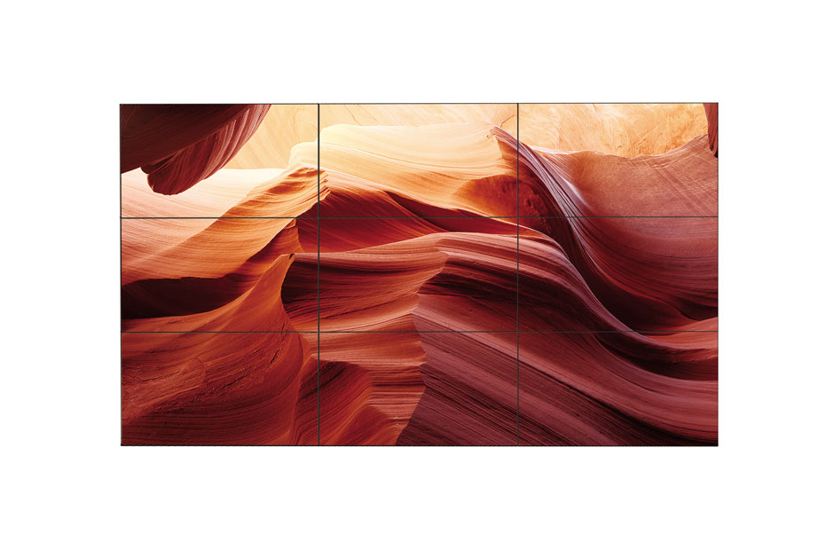 三星3.5mm超窄边55寸液晶拼接屏