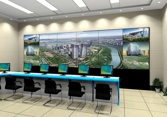 三星3.5mm超窄边55寸液晶拼接屏