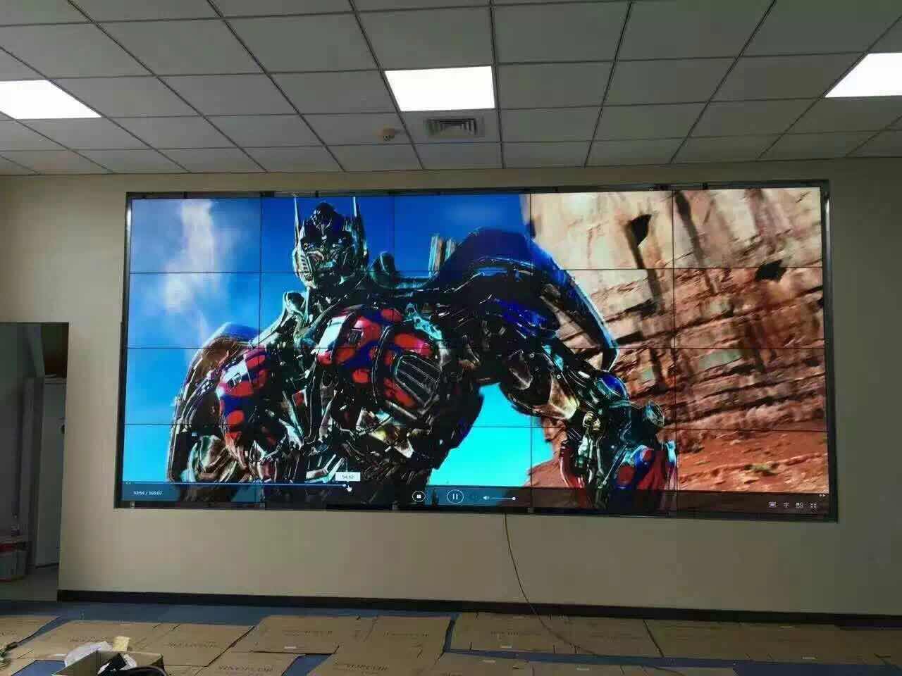 RZET液晶拼接应用于集团企业有限公司