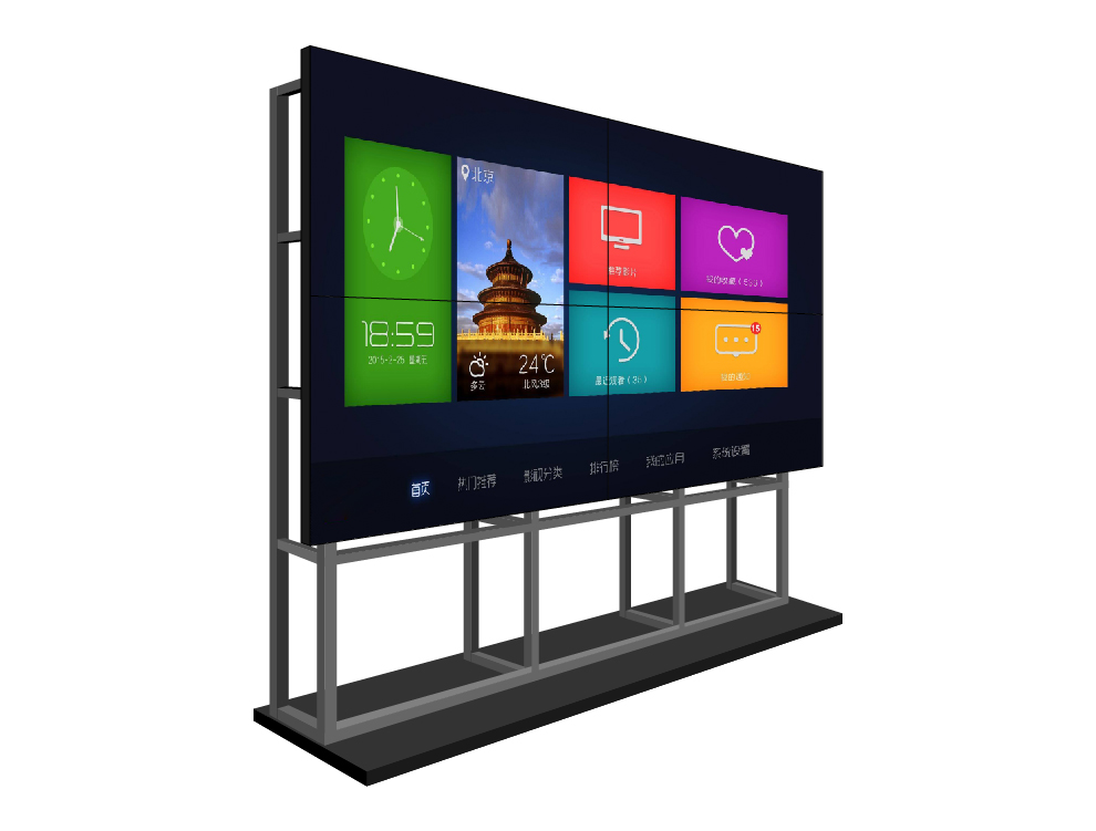 三星49寸3.5mm超窄边液晶拼接屏